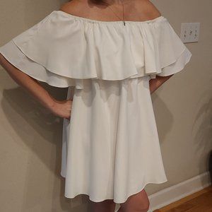 Buddy Love Maddox Dress Lotus off the shoulder